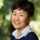 Professor Nobuko Koyama in a collared shirt and sweater